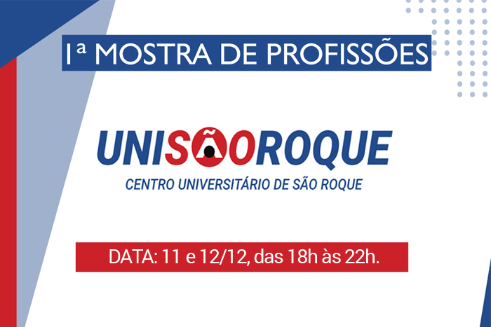 1ª Mostra de profissões na UNISR