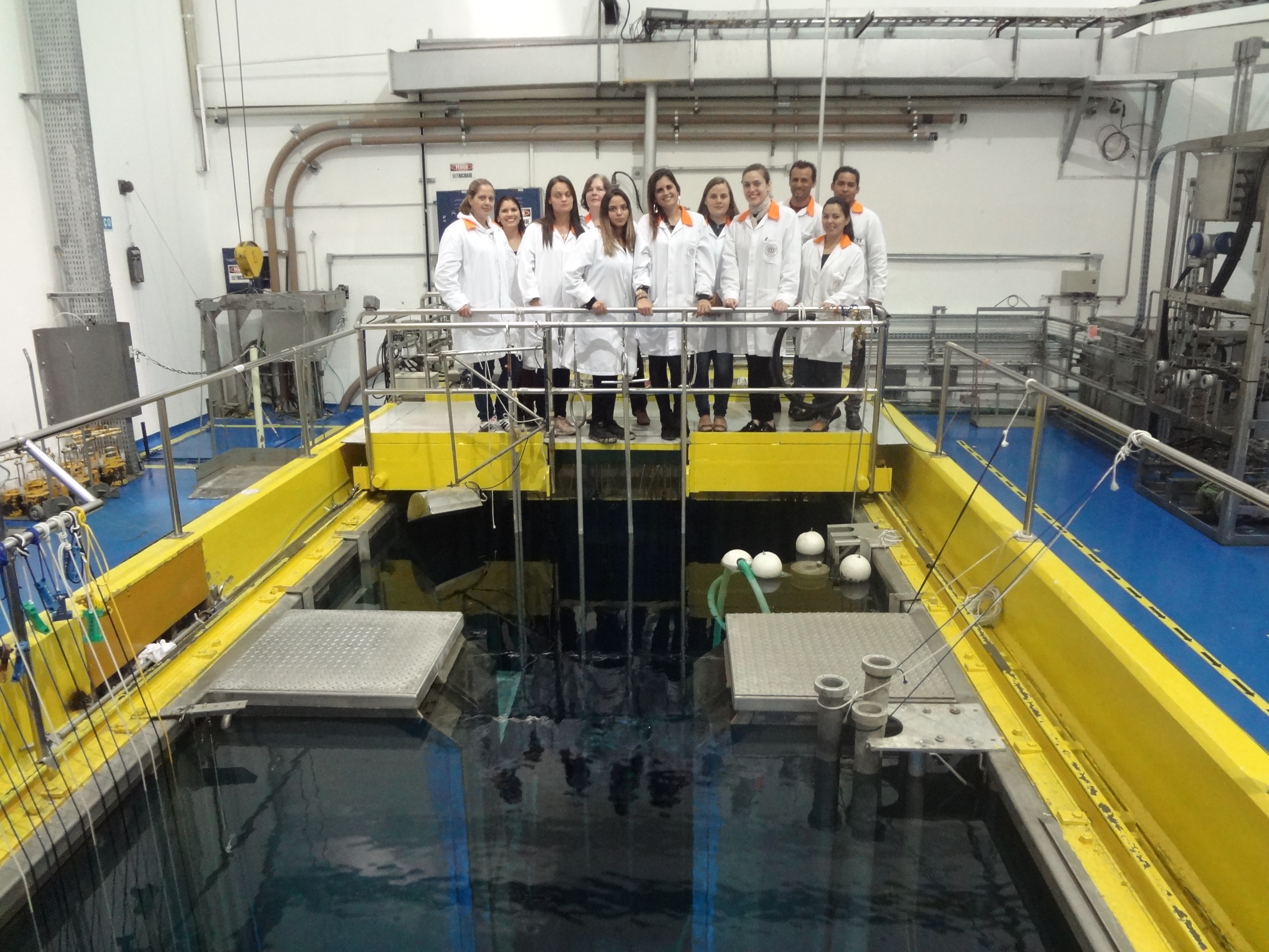 Alunos visitam Reator Nuclear IEA R1 e Centro de Radiofarmácia
