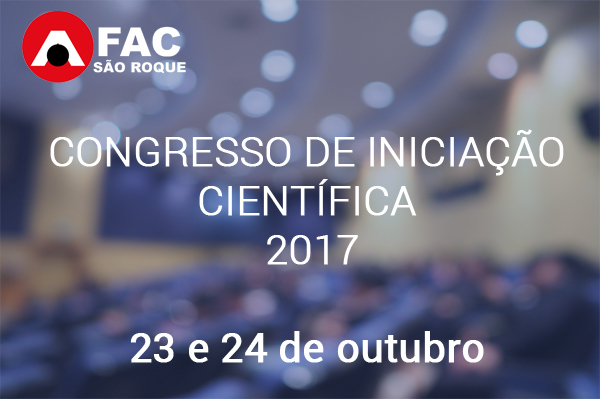 Congresso de Iniciação Científica 2017